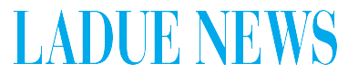 Ladue News logo in blue text