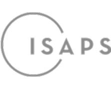 ISAPS logo in gray color scheme
